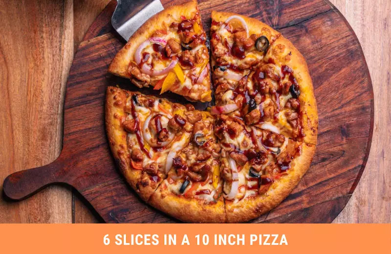How Many Slices are in a 10 inch Pizza